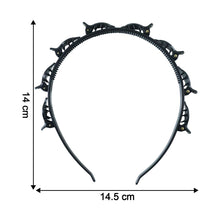 Adjustable Clip-On Hair Styling Headband (1 Pc)